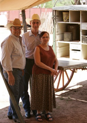Tom Perini, Robert and Vicki Heavirland