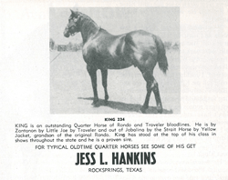 Jess Hankins & King P-234 - Western Horseman