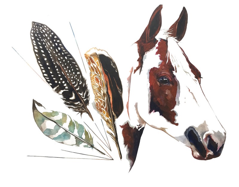2017 Fusion Show and Sale artwork by Brittany Caldwell