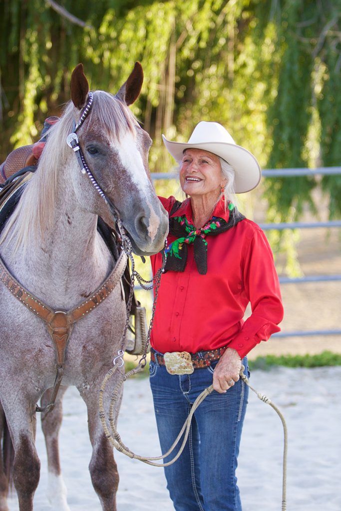 Western Horseman visited with horsewoman Audrey Griffin to feature her as a Woman in the West. 