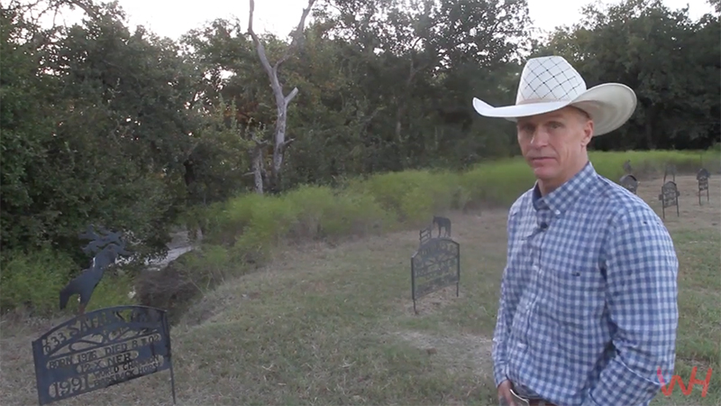 Ty Murray reminisces about the retired rodeo broncs on his property.