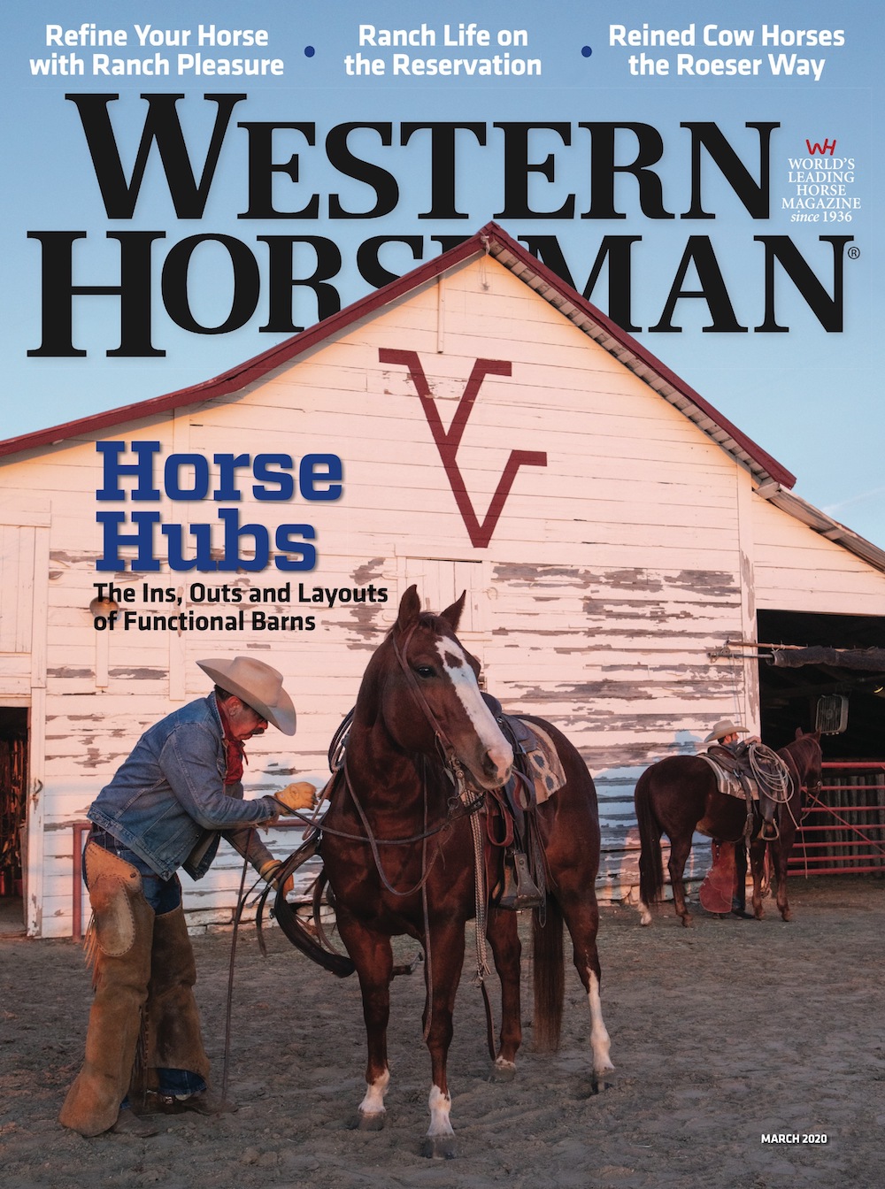 Western Horseman magazine March 2020 cover