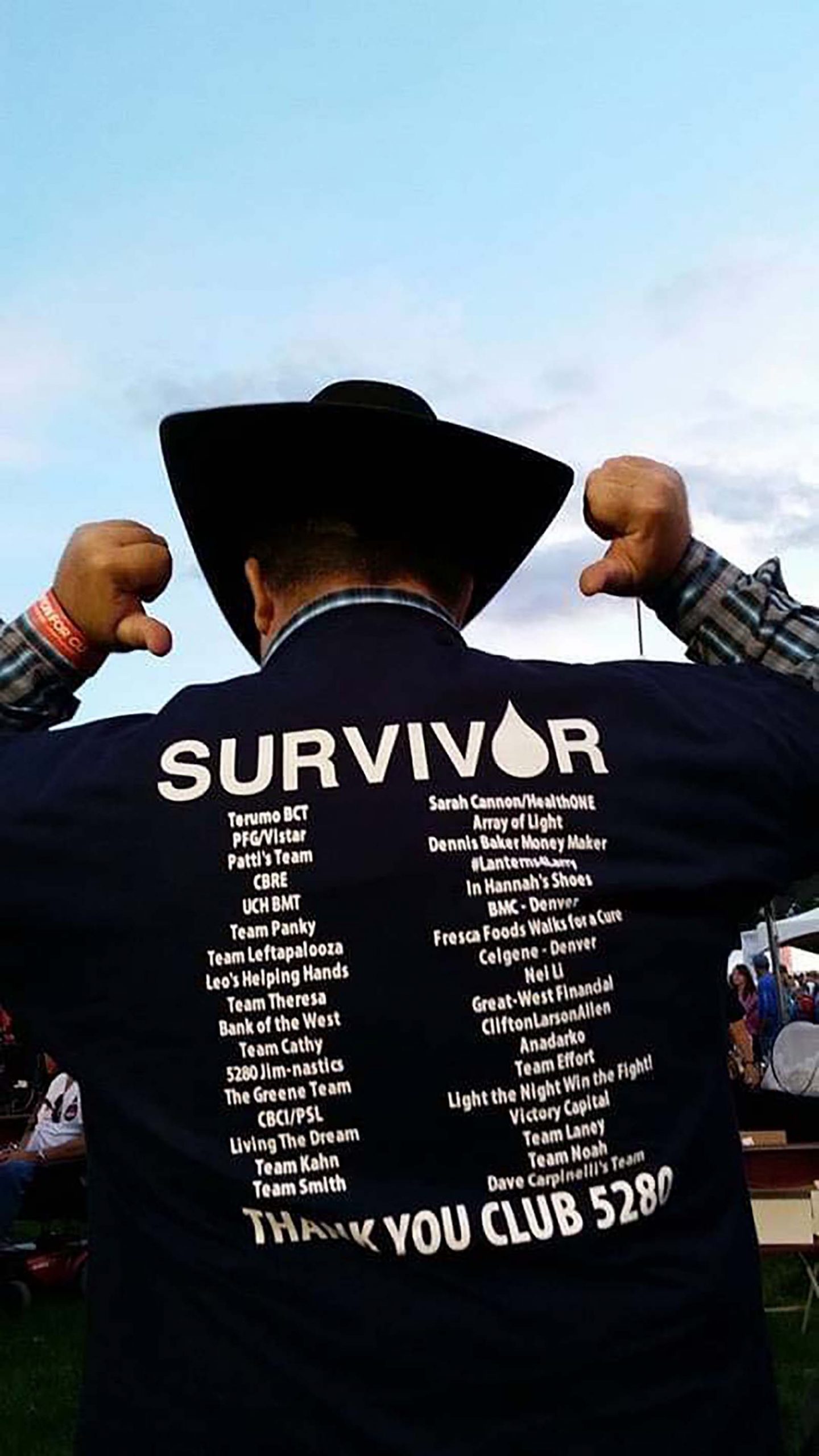 Mike Brashear survived leukemia.