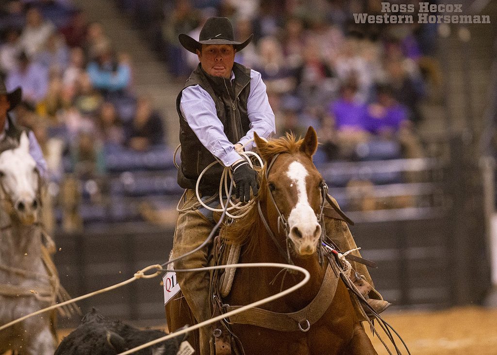 Zach burson ropes in ranch rodeo
