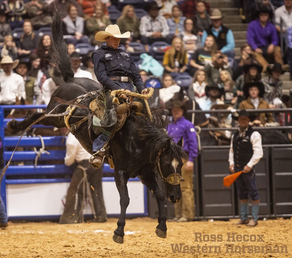 Justin Peterson won the WRCA top hand award
