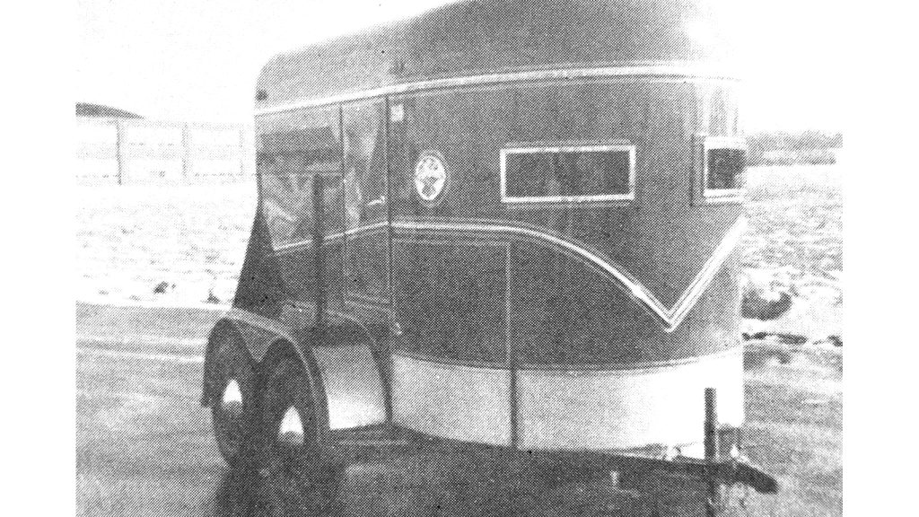 Avon horse trailer
