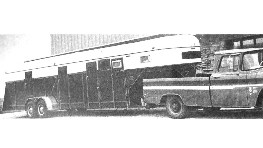 Stoddard horse trailer
