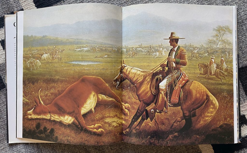 James Walker painting in the book Cowboy: The Enduring Myth of the Wild West 