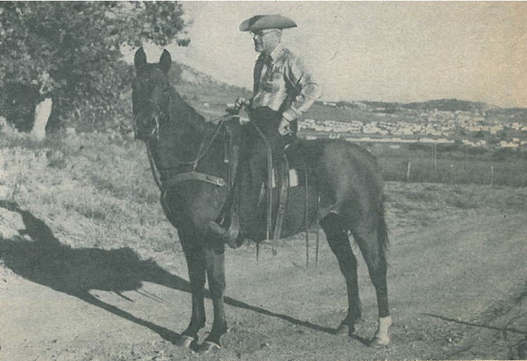 A look at the saddle that was ridden and made famous by Teddy Roosevelt in active use on a small ranch near Colorado Springs, Colorado.