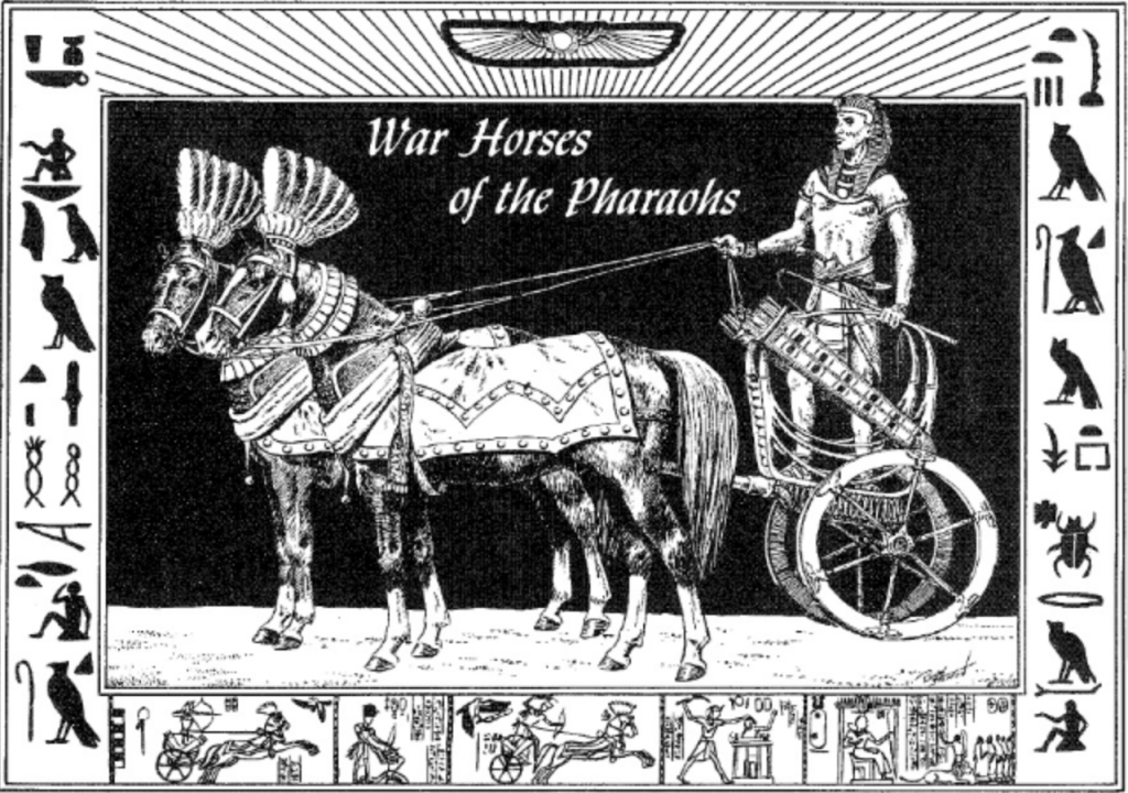There's no written record establishing civilized man's first use of the horse as a beast of burden, or as war horses.
