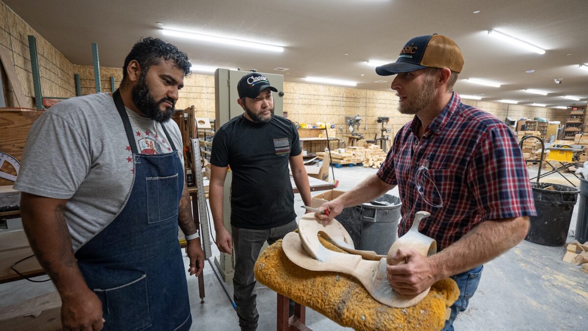 Saddle Seat process