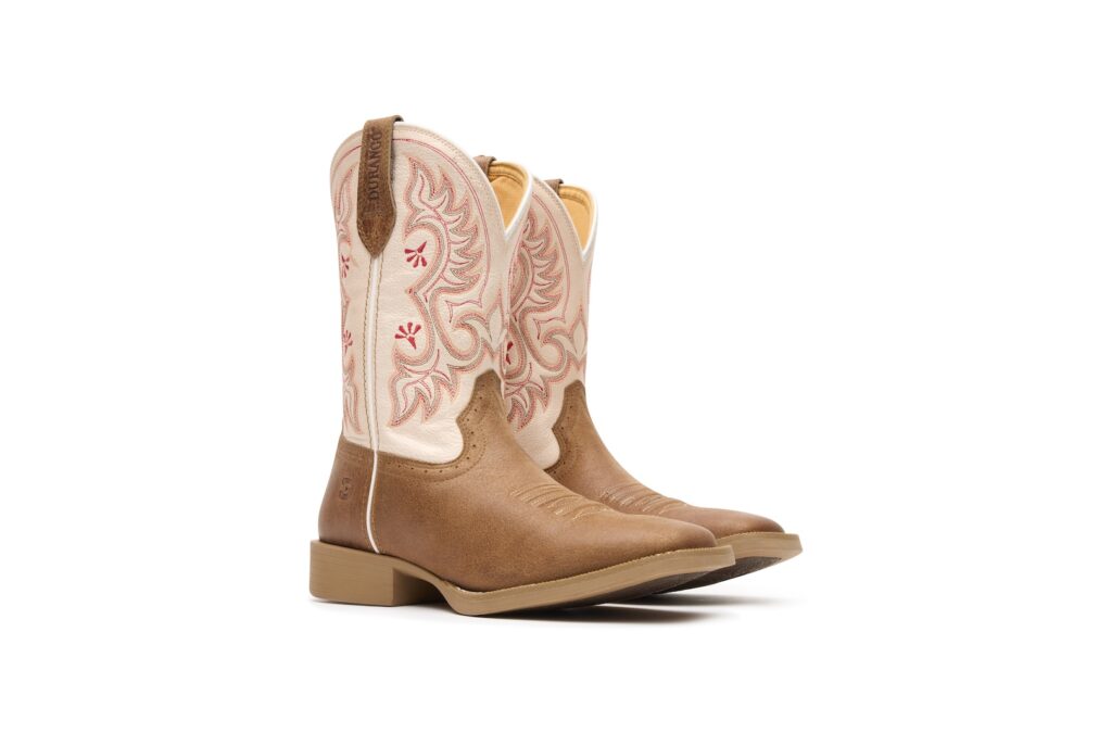 durango boots women's 10-inch honey tan/metallic peach shyloh boots