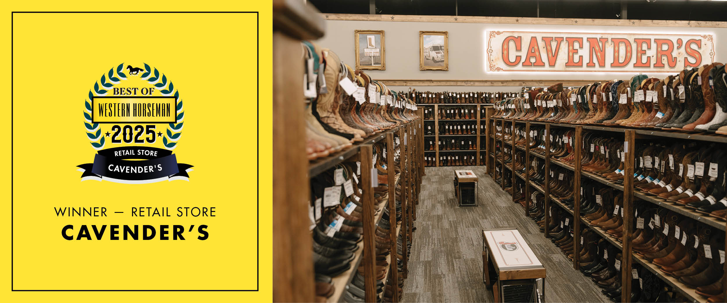 2025 Best of Retail Stores: Cavenders