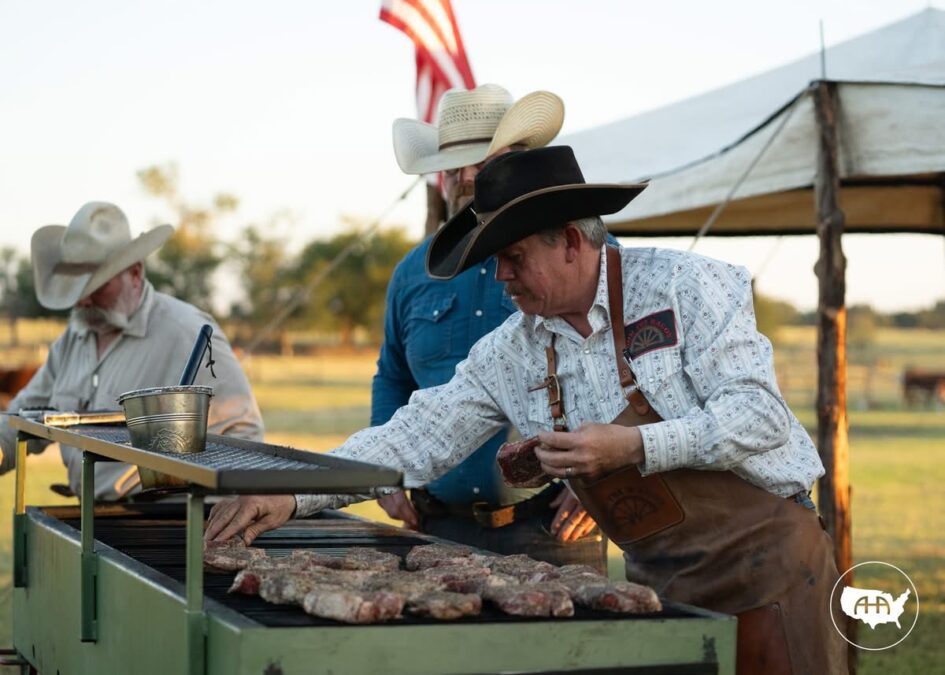 Bit Pruitt cooking
