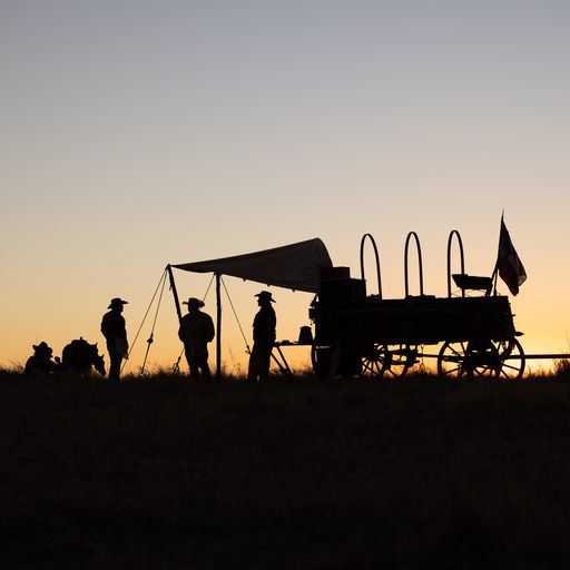 chuckwagon sunset