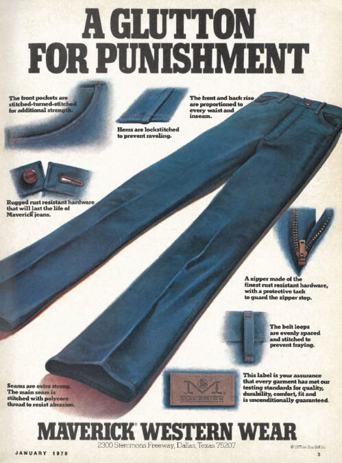 Maverick Western Wear ad