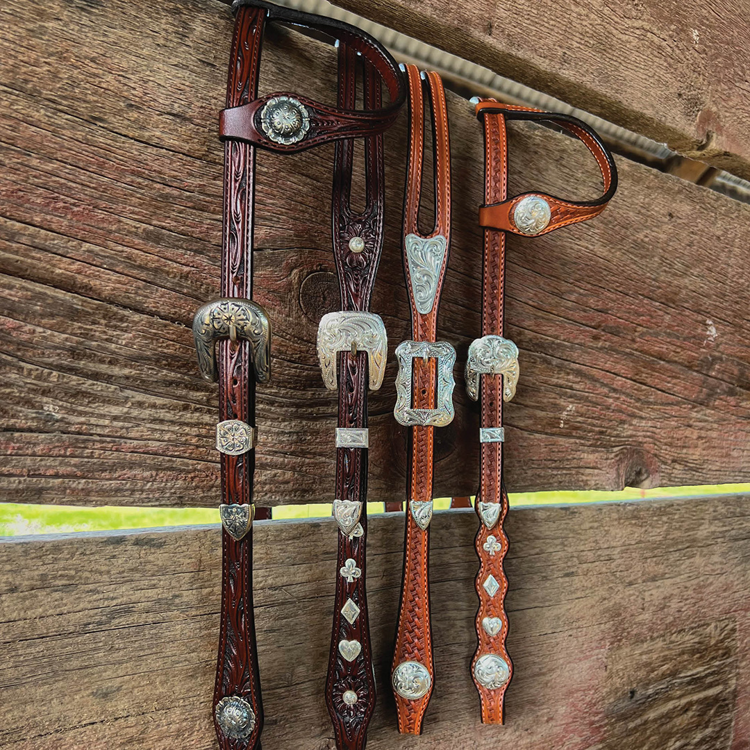 Headstalls from Hansen Silver