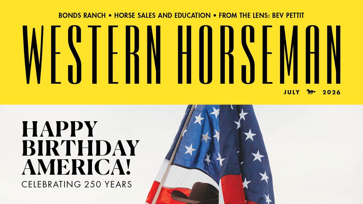 July 2026 Western Horseman Cover
