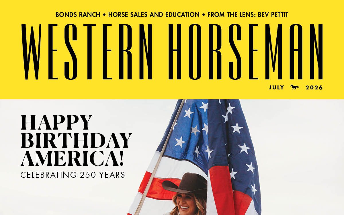 July 2026 Western Horseman Cover